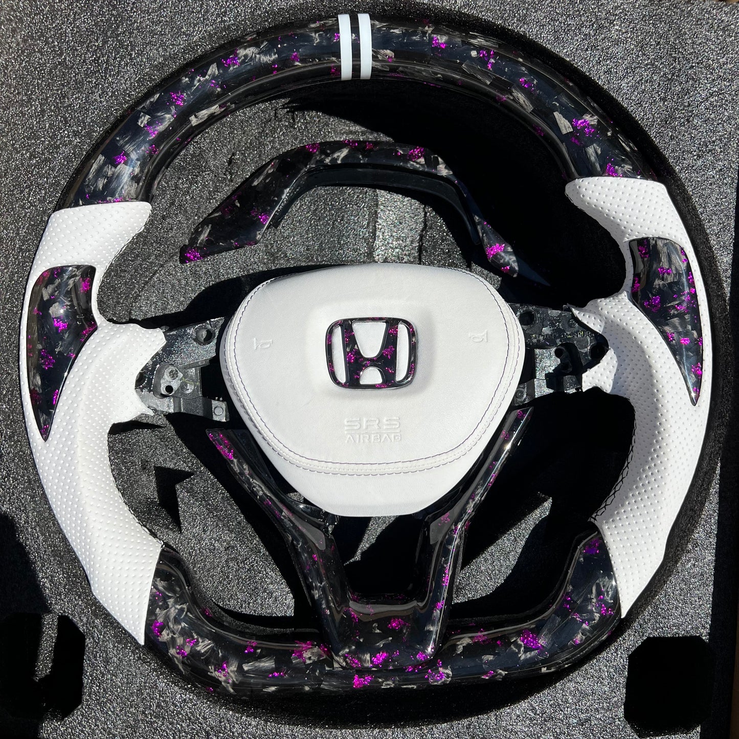 Honda Accord 10th Gen Carbon Fiber Steering Wheel (Custom Orders)