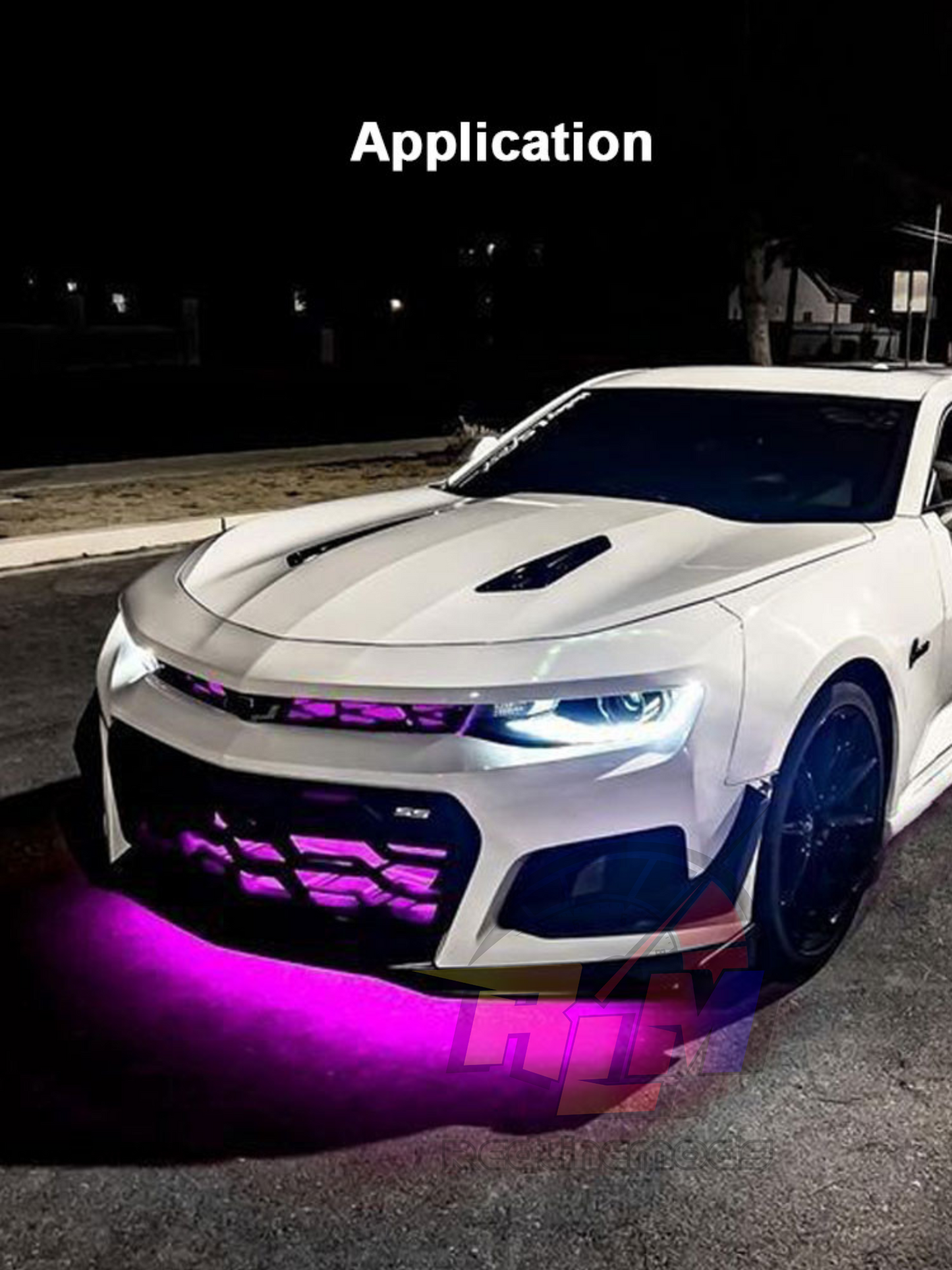 Grill Lighting Kit With Chasing Effects & Solid Colors