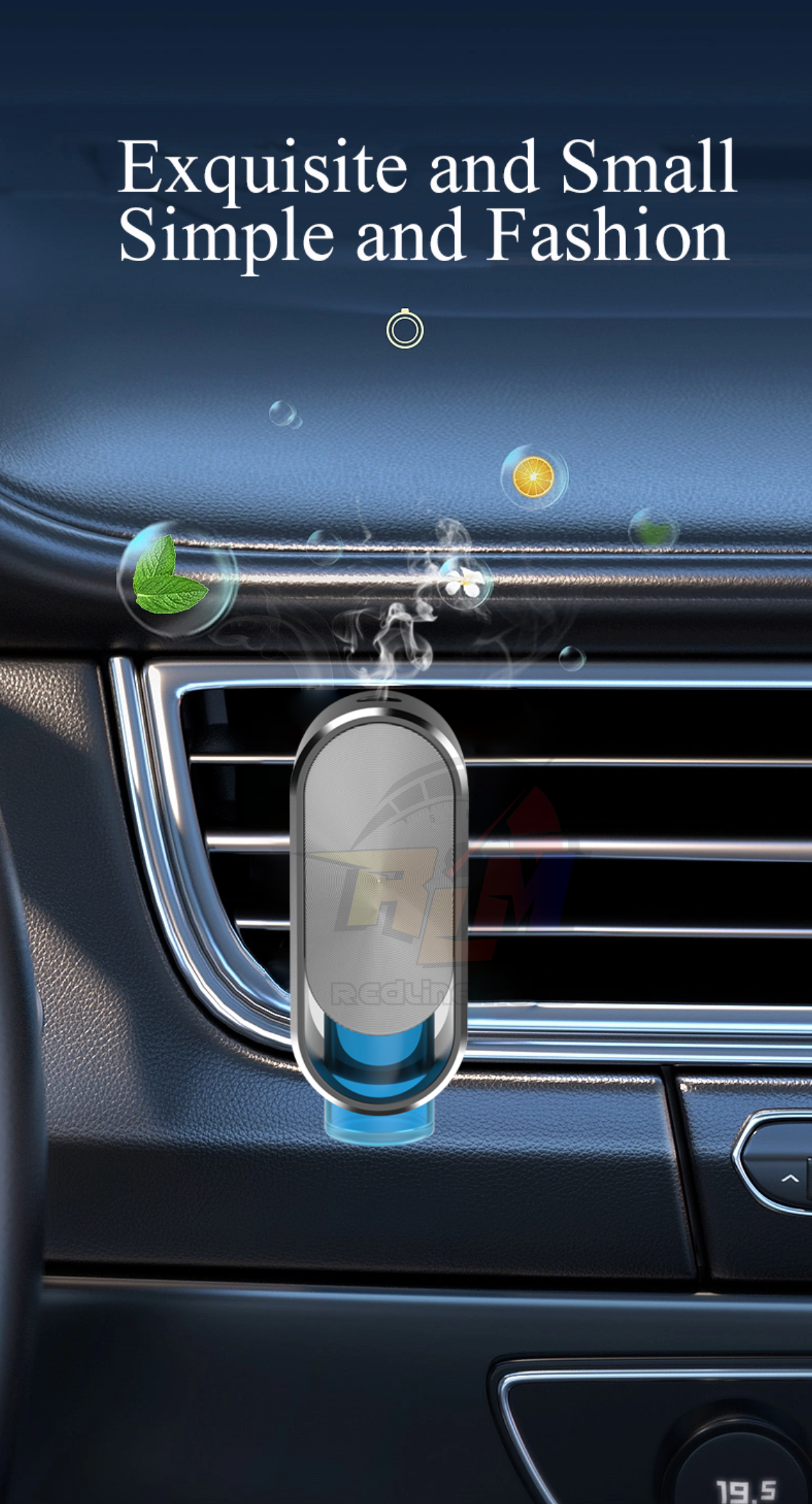 Smart Wireless Car Oil Aroma Diffuser Freshener