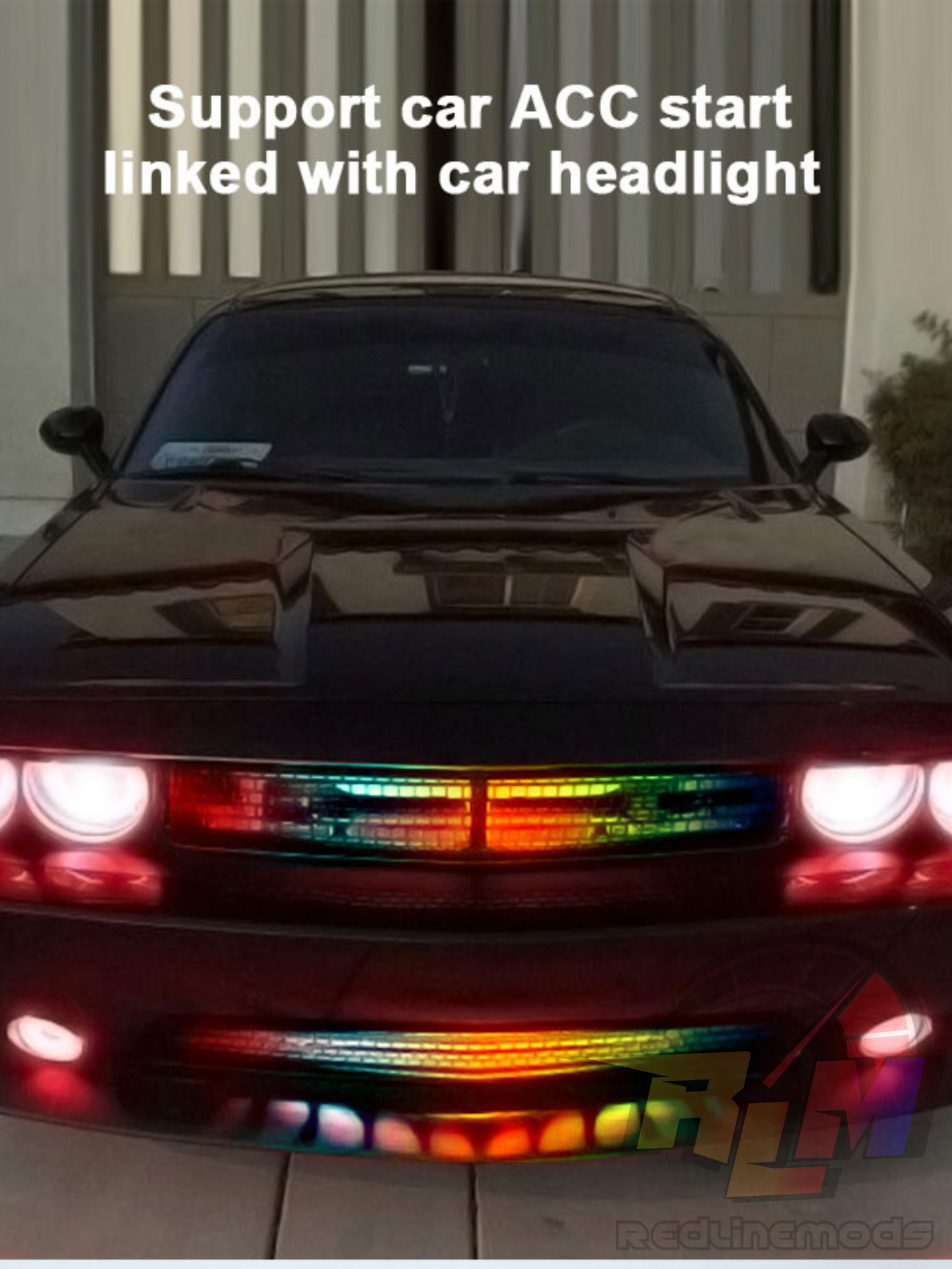 Grill Lighting Kit With Chasing Effects & Solid Colors