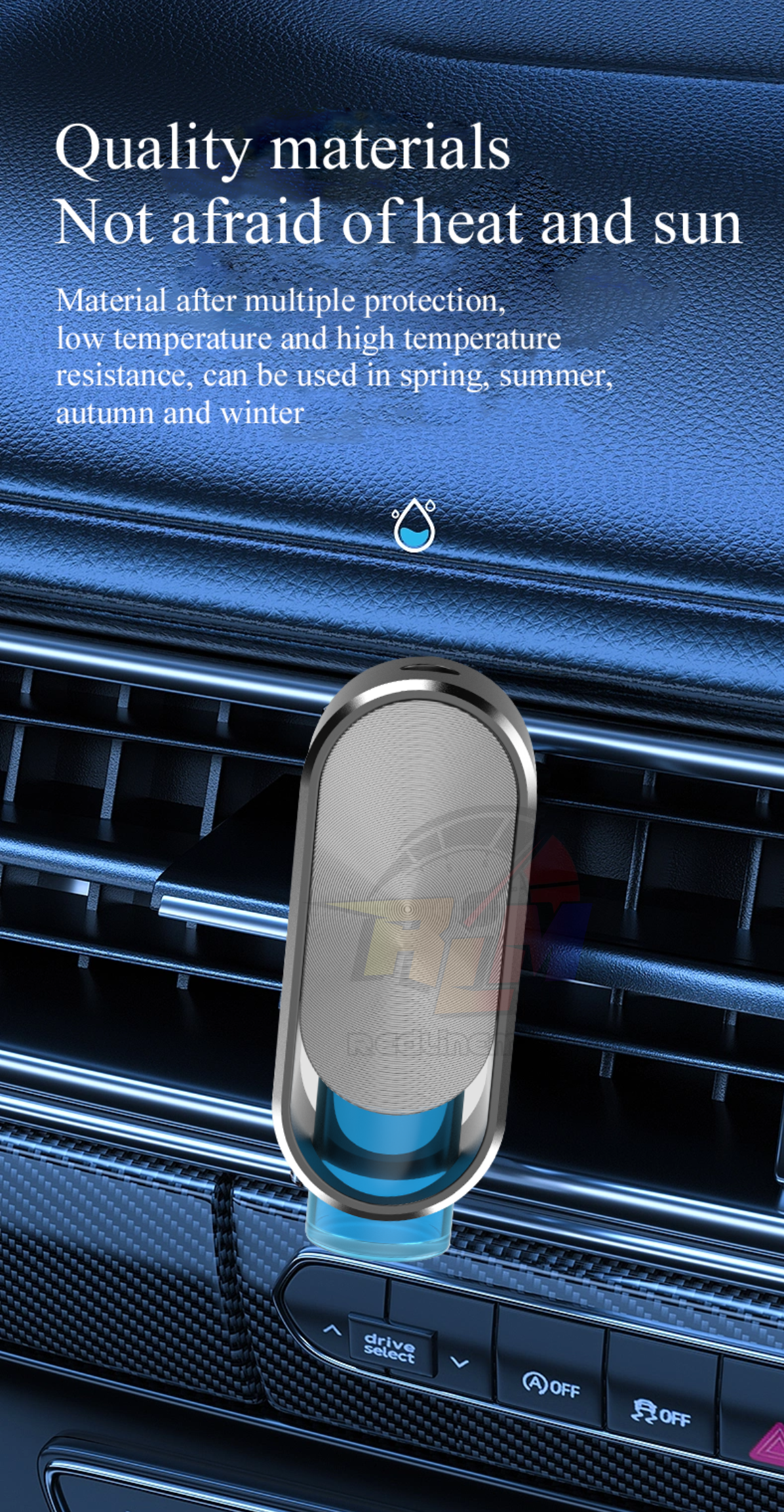 Smart Wireless Car Oil Aroma Diffuser Freshener