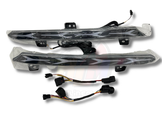 V4 White Reflectors Lights 2018-2022 Xgen Accord