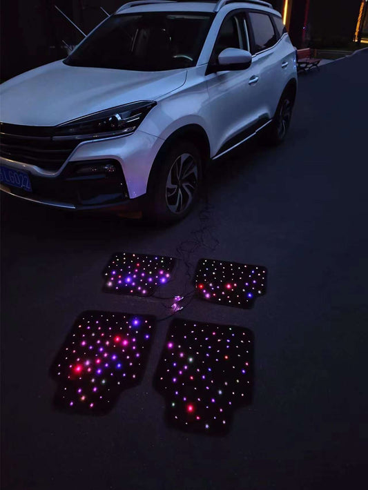 Starlight Fiber Optic Car Floor Mats