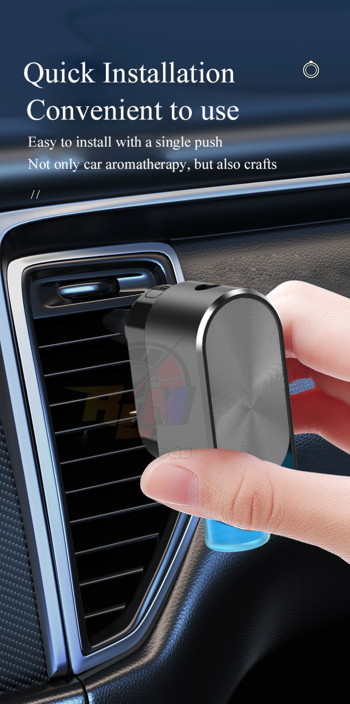 Smart Wireless Car Oil Aroma Diffuser Freshener