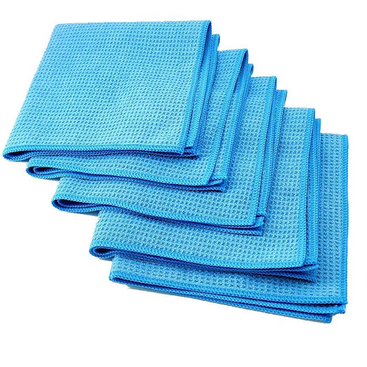 Waffle Towel For Glass Cleaning (Pack of 1)