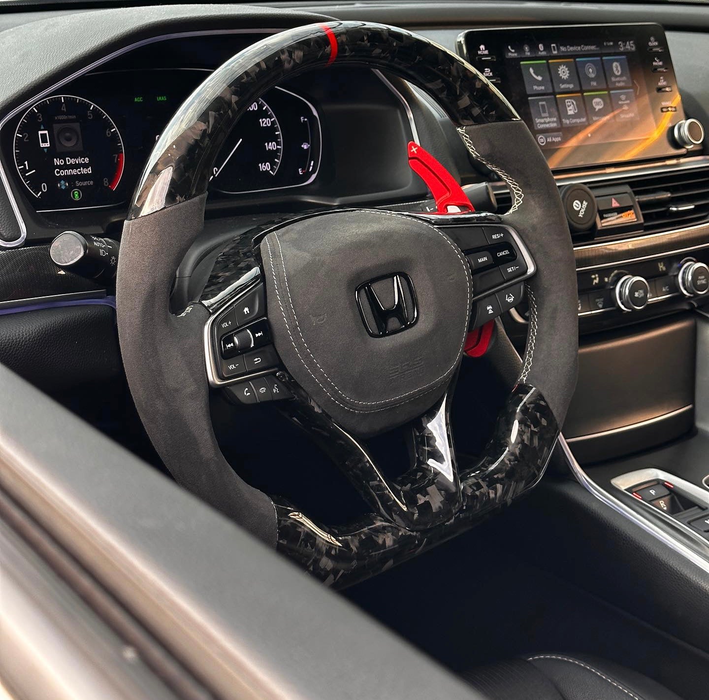 Honda Accord 10th Gen Carbon Fiber Steering Wheel (Custom Orders)