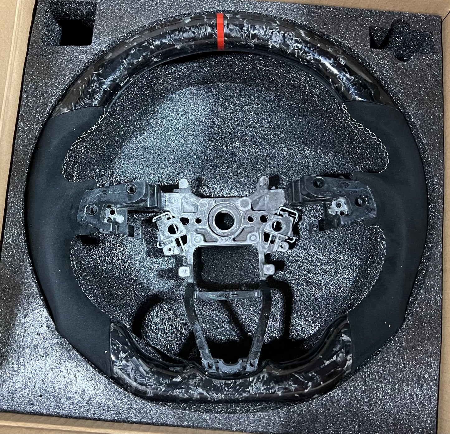 Honda Accord Carbon Fiber Steering Wheel With LED Screen (Custom Order)