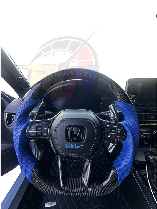 Honda Accord 10th Gen Carbon Fiber Steering Wheel (Custom Orders)
