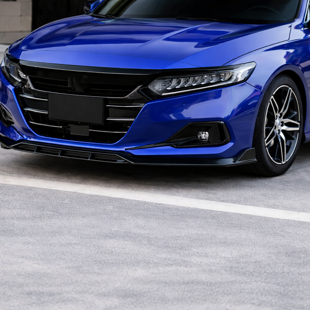 2021-2022 Xgen Accord Grill Cover Chrome Delete Gloss Black 3 Piece