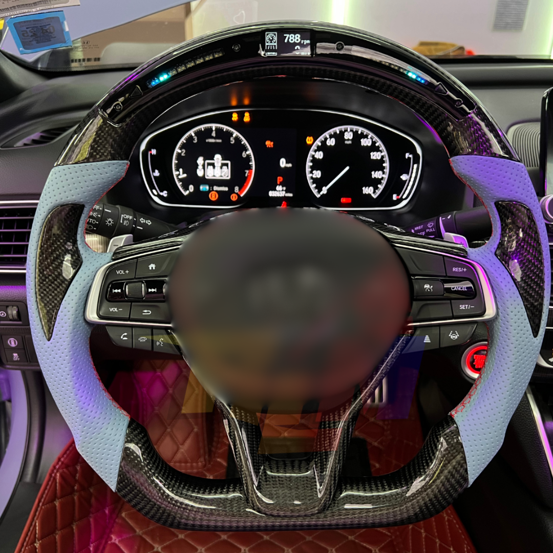 Xgen Accord Carbon Fiber Steering Wheel With LED Screen (Custom Order)