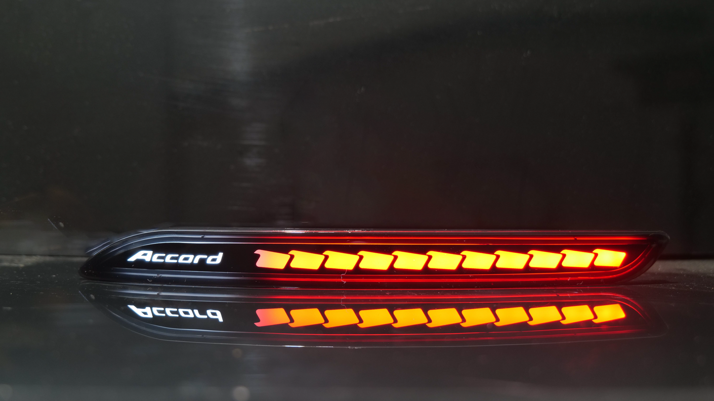 V2 Reflectors Lights Smoked for 2023-2024 Honda Accord