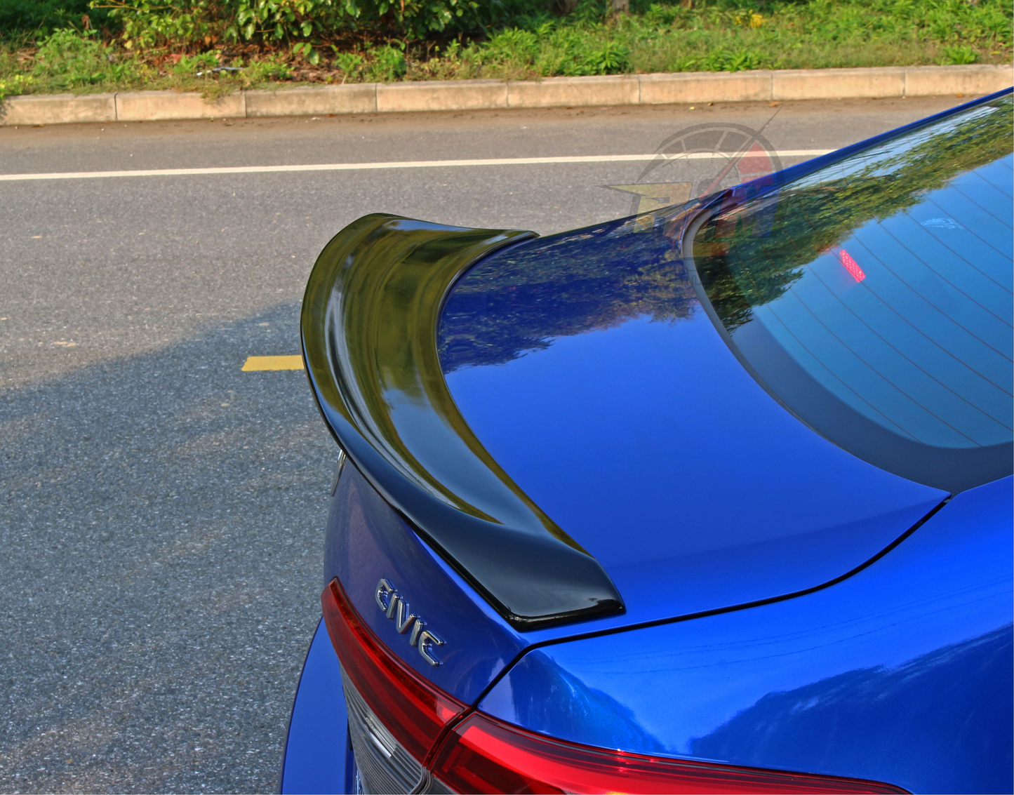 2022-2025 Honda Civic Rear Spoiler V2 Gloss Black