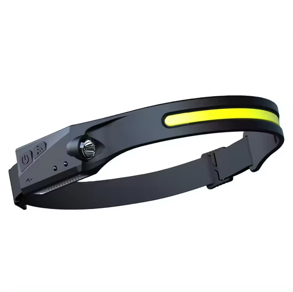 Headlamp Rechargeable 230° Wide Beam Head Lamp LED with Motion Sensor