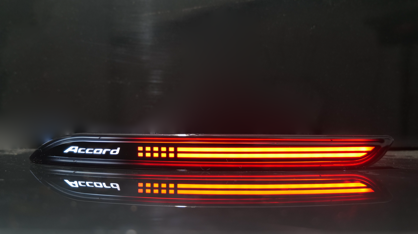 V1 Bumper Reflector Lights Smoked for 2023 Accord