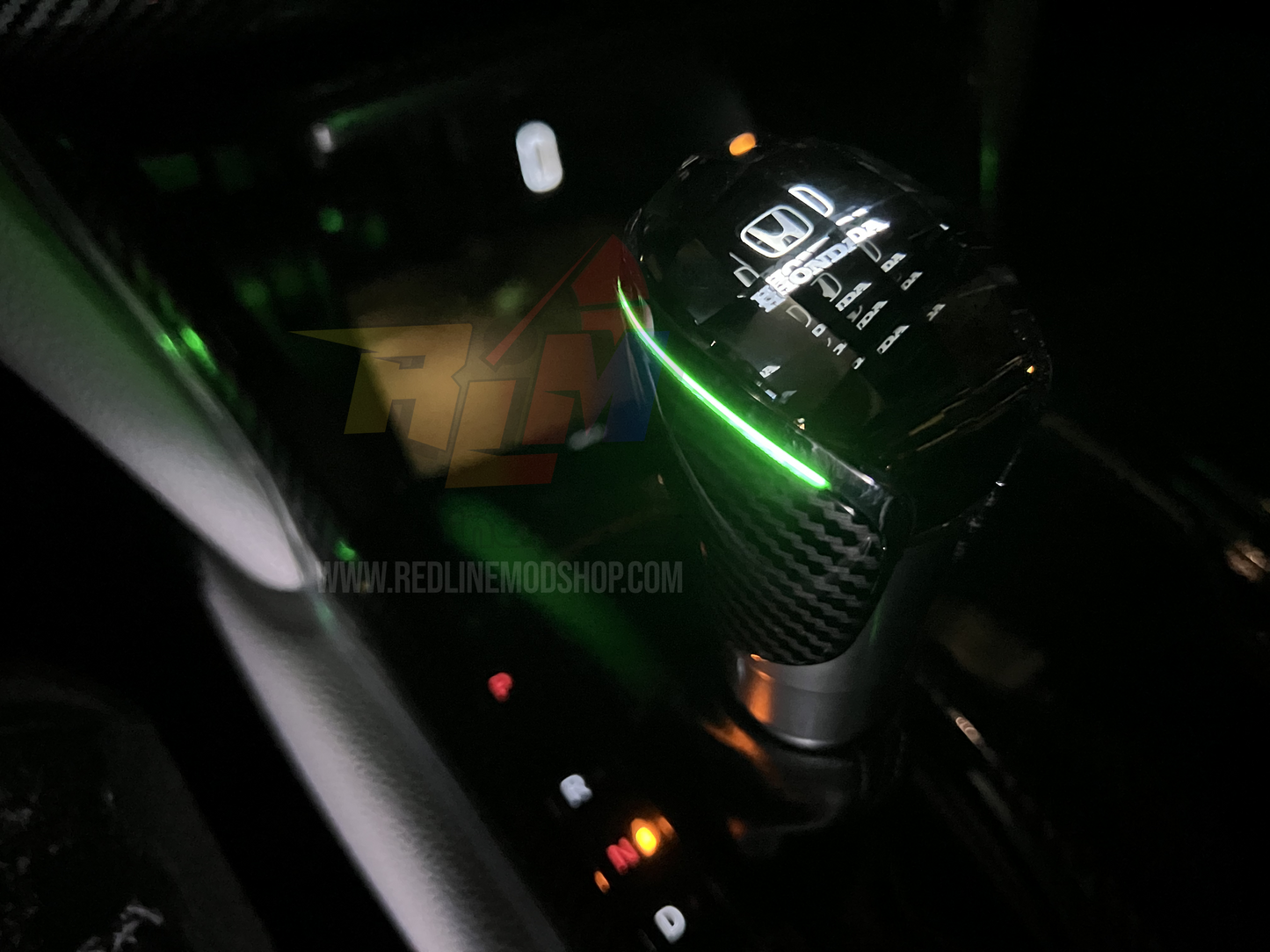 Crystal Gear Shifter Knob LED 2018-2022 Honda Accord (pre-order in stock 02/29)