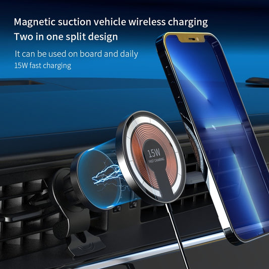 Wireless Magnetic Charger Car Holder