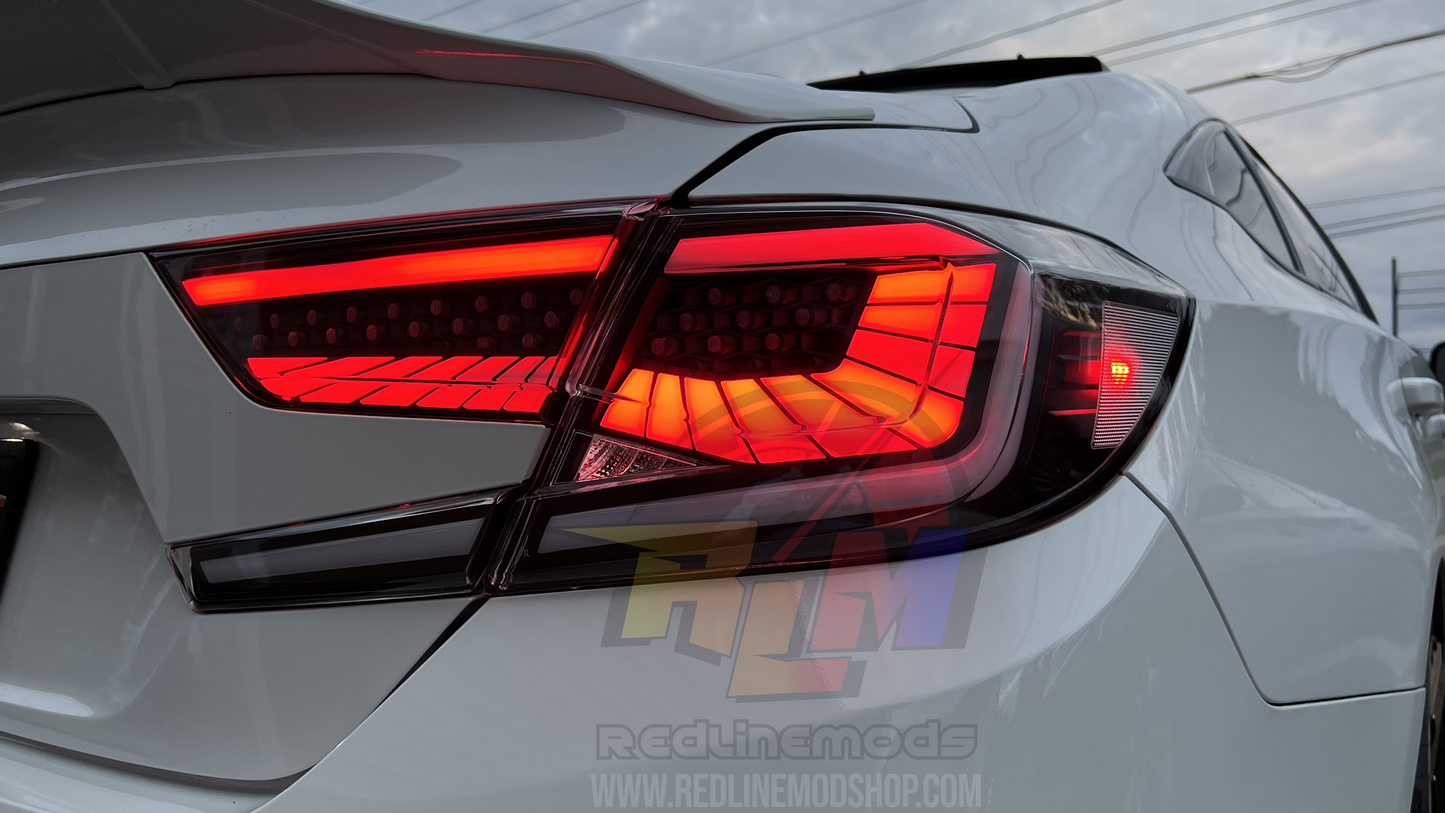 White V3 Tail lights 2018-2022 Accord (pre-order in stock 05/22)