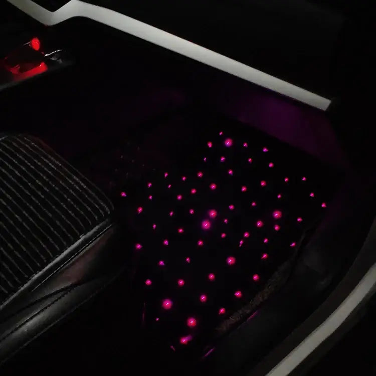 Starlight Fiber Optic Car Floor Mats