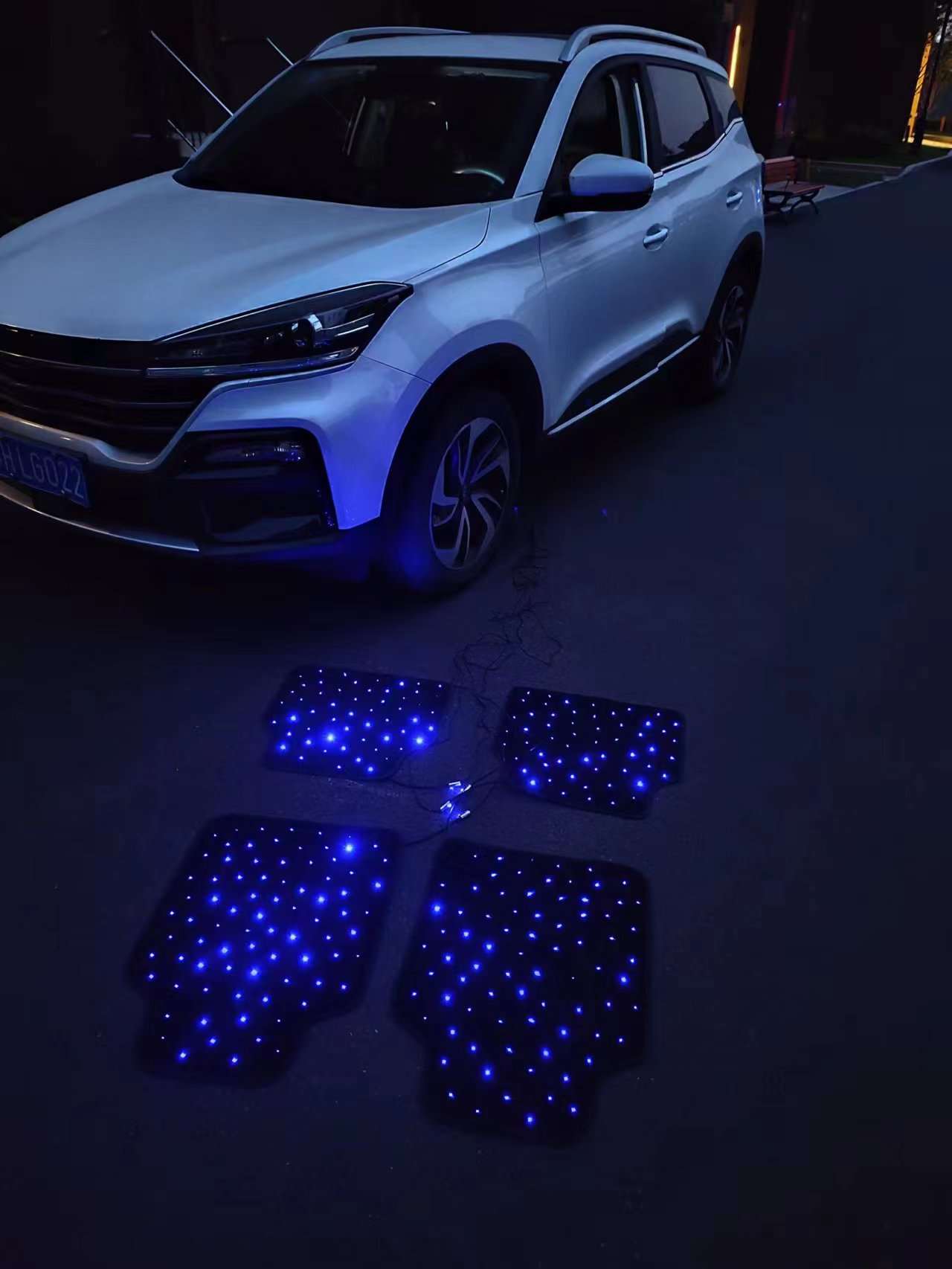 Starlight Fiber Optic Car Floor Mats