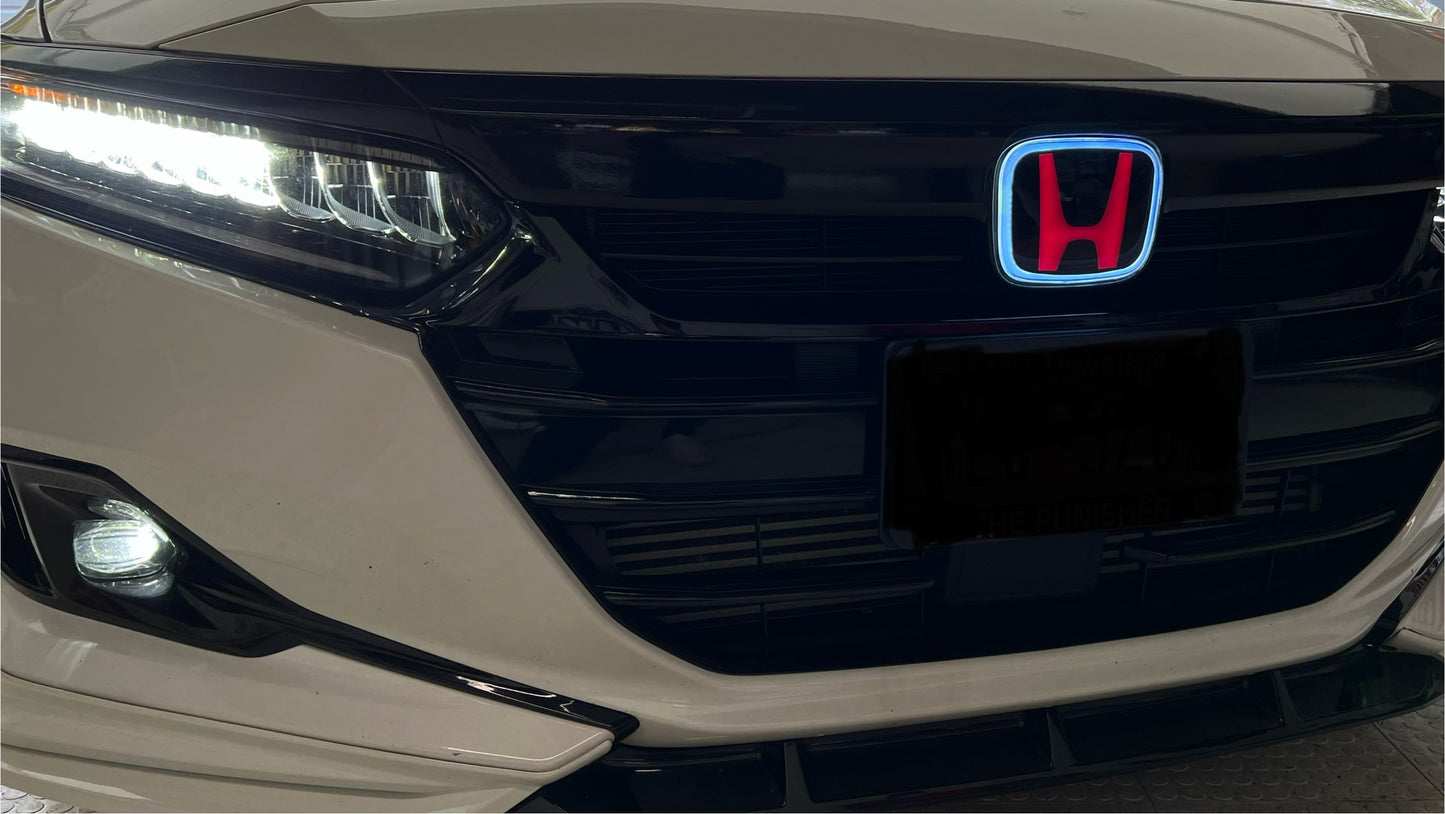 2018-2022 Honda Accord LED Emblem White, Blue, Red