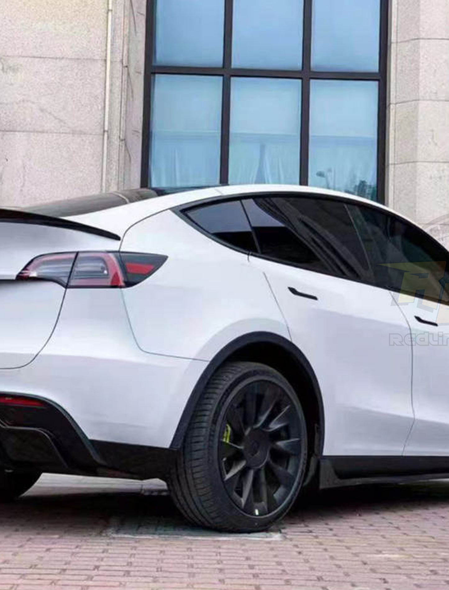2020-2024 Tesla Model Y Rear Bumper Diffuser Gloss Black