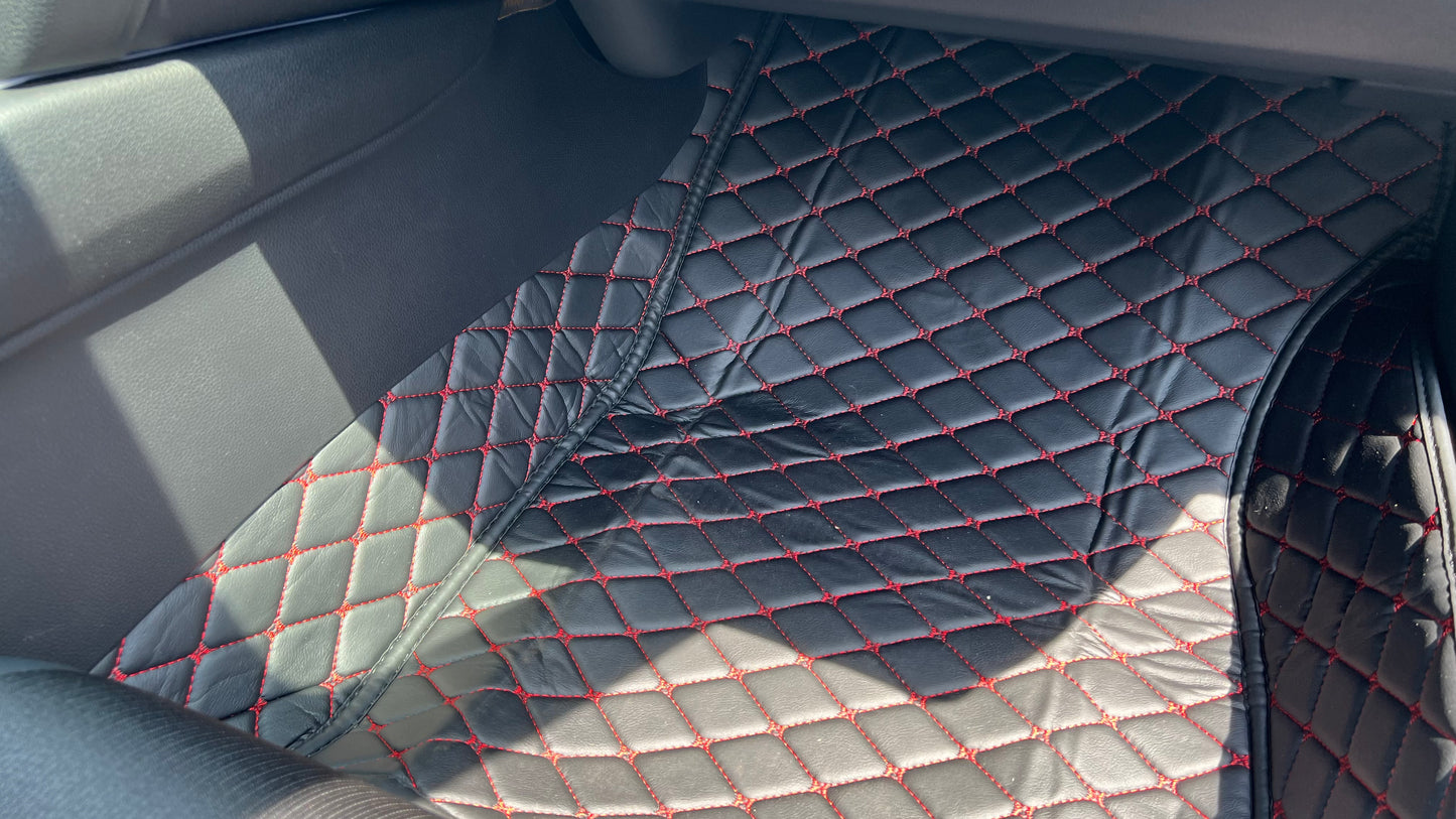 2018-2022 Honda Accord Diamond Stitched Floor Mats Full Coverage