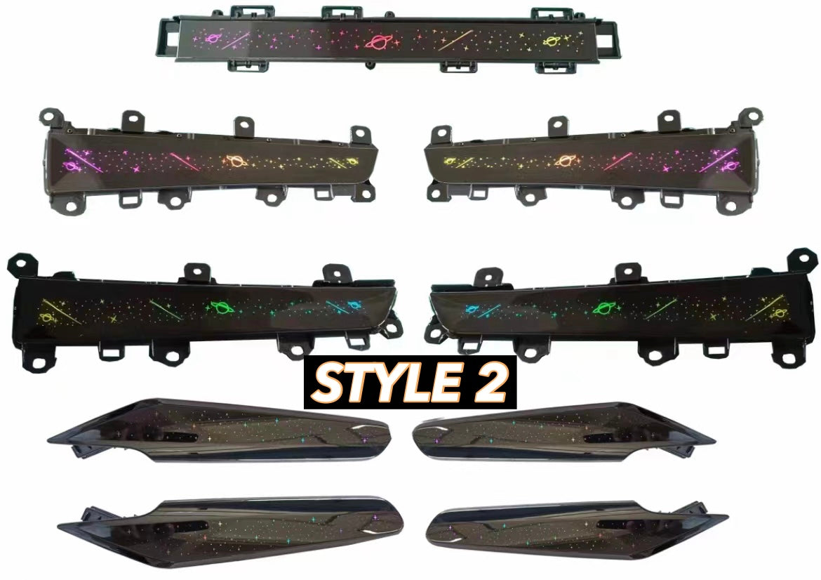 2022-2025 11th Gen Honda Civic Multicolor Chasing Ambient Lighting Kit