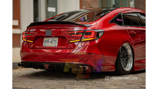 2018-2022 Honda Accord Duckbill High Kick Trunk Spoiler Gloss Black