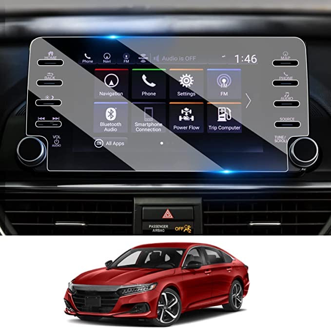 Tempered Glass 9H Screen Protector For Honda Accord 10th Gen, 11th Gen, & Civic 11th Gen