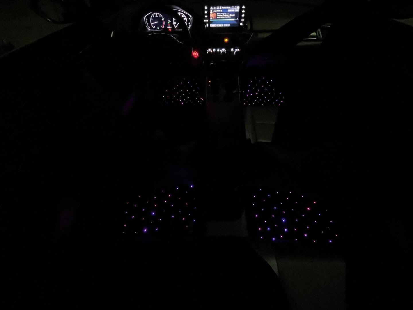 Starlight Fiber Optic Car Floor Mats