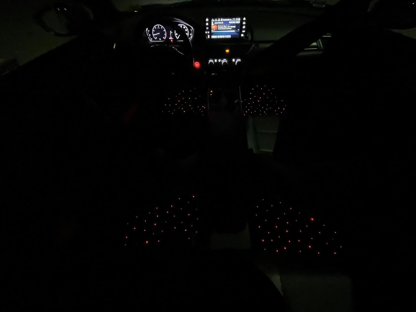 Starlight Fiber Optic Car Floor Mats