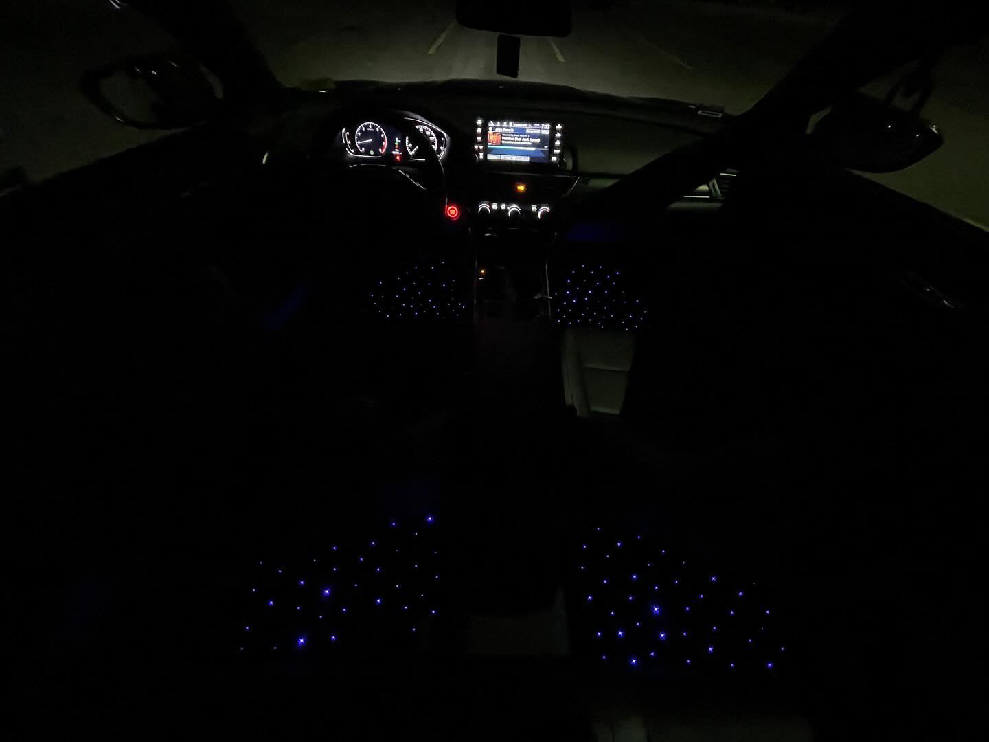 Starlight Fiber Optic Car Floor Mats