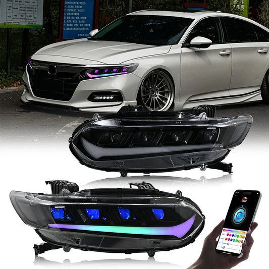 RGB LED Headlights 18-22 XGen Accord