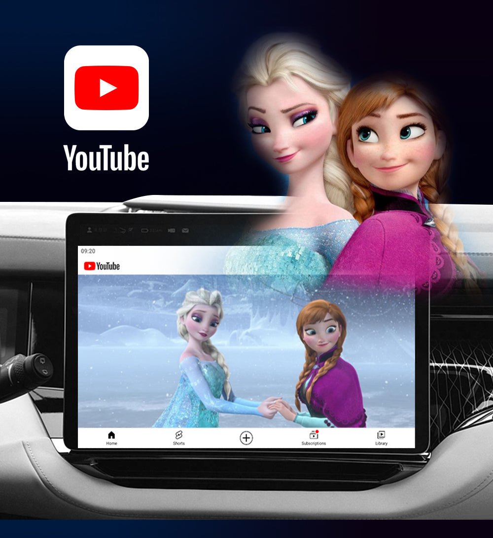 YouTube & Netflix CarPlay With GPS Built-in (pre-order in stock 05/25)