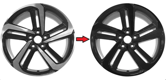 2018-2022 Xgen Accord Wheel Chrome Delete Gloss Black