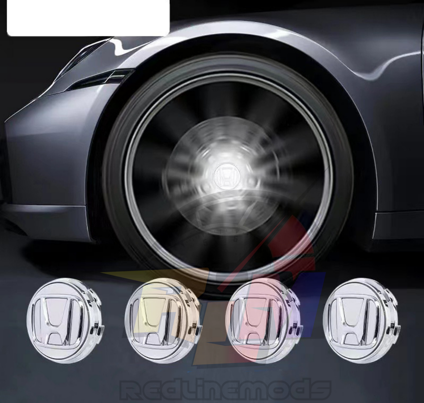 Floating Center Caps 62MM Honda Accord & CRV
