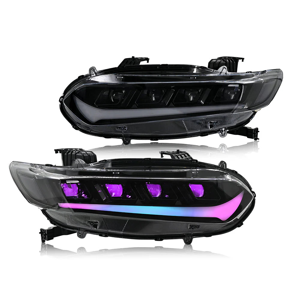 RGB LED Headlights 18-22 XGen Accord