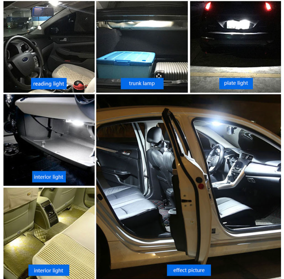 Car Interior Ambient Lighting