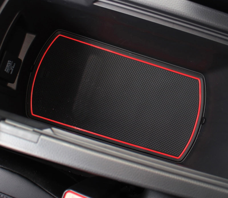 Anti-Slip Interior Mats Red