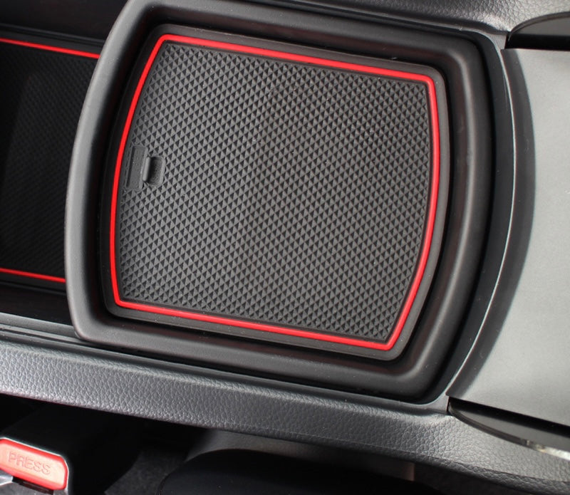 Anti-Slip Interior Mats Red